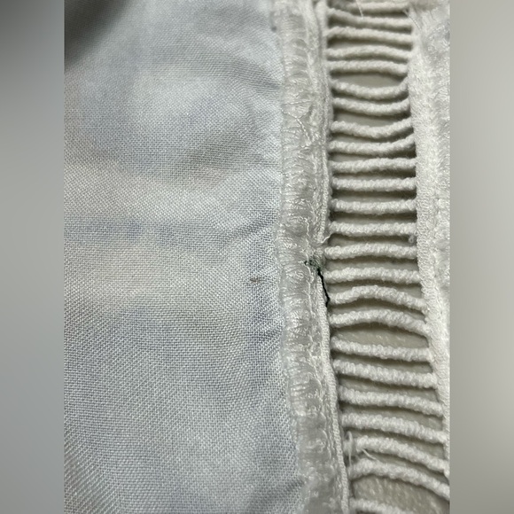 FREE PEOPLE Rhiannon Embroidered Tie Back Babydoll Mini Dress - Picture 7 of 15